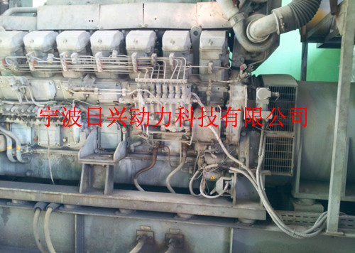 三菱R16柴油發動機后部裝置的檢測、修理